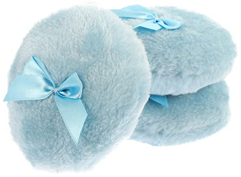 Ipetboom 2 Sets Baby Body Puff Plüsch Puff Schleife Sanft Nach Dem Bad Für Empfindliche Haut 3 Stück * 2
