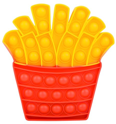 Push and Pop Bubble Sensory Fidget Toy, 1 Artikel Antistress Spielzeug für Erwachsene Kinder, Silikon Sensorisches Zappeln Spielzeug, for ADHS Squeeze Toys