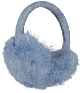 Barts Fur Earmuffs Bleu Clair Cache-Oreilles