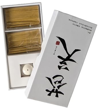 Your Castle - Japanische Handgemachte Räucherstäbchen, Frühling: 120 STK + Keramik-Stäbchenhalter