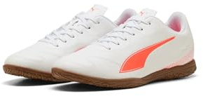 Puma Vitoria II ItSoccer Scarpa Uomo, Puma Bianco Rosso Brillante, 45 EU