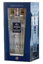 Martin Miller's Gin - Pack Exclusivo: Botella de Ginebra 70 ml + 2 Botellines de Tónica de Regalo | Para Regalo, Cócteles y Amantes de la Ginebra