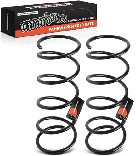 Frankberg 2x Muelles de Suspensión Eje delantero izquierdo derecho Compatible con Xsara Picasso N68 Replace# SP2324 5002QL