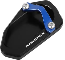 För R1300GS 2023-2024 MOTORCYCLE CNC Kickstand Extension Plate Fot Side Stand Förstorare PAD Supportplatta