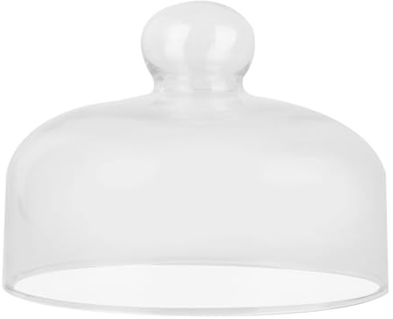 Cabilock 1stk Tortenglocke Haube Glas Kuchenkuppel Aus Glas 10 Zoll Kuchenhaube Dessertkuppel Cupcake Haube Glaskuppel Für Tortenständer Tortenbutler Cloche Lebensmittelabdeckung Mit Deckel