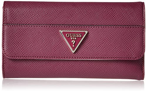 Guess Damen Cordelia Multi Clutch Geldbörse, burgunderfarben, One Size
