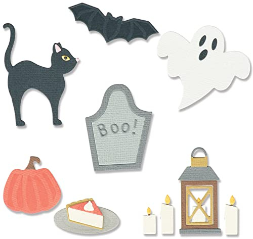 Set de troqueles Thinlits, paquete de 14 unidades, motivos de Halloween, de Jennifer Ogborn