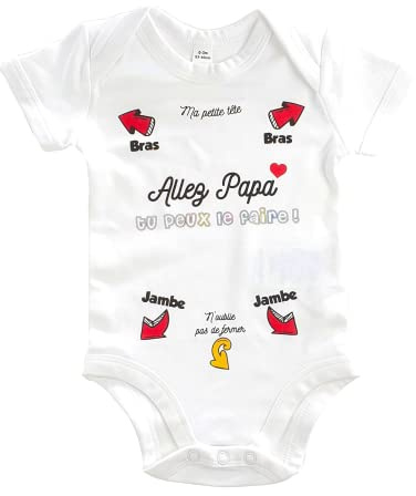 jeegl Body bebe annonce grossesse (0-3 mois)
