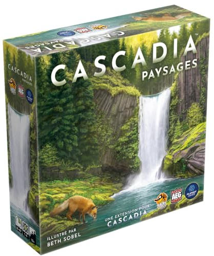 Jeu de stratégie Lucky Duck Games Cascadia Extension Paysages