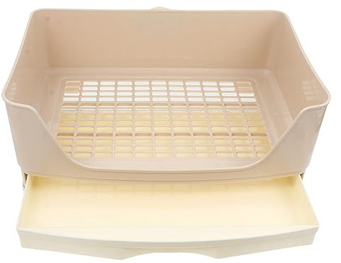 JOINPAYA Große Kaninchentoilette Mit Schublade Langlebiges Bunny Potty Training Tablett Auslaufsicher Leicht Zu Reinigen Geeignet Für Kaninchen Meerschweinchen Chinchilla Und Kleintiere Pra