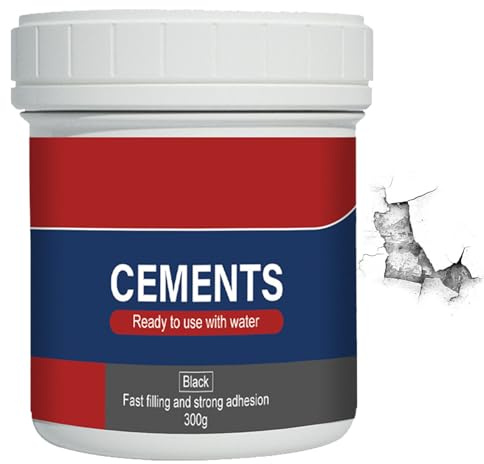 Ciment prêt à l'emploi à séchage rapide et imperméable pour les réparations de sols, résistant aux fissures et aux hautes températures, ciment pour terrasses et allées, 300 g