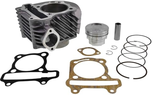 2EXTREME Big Bore Zylinderkit 160ccm 4T AC kompatibel mit Kymco Super 8 125 | Für GY6-Motor 125–150ccm 4T AC, Bohrung 58,5 mm, mit Kolben und Dichtsatz; kompatibel mit Kymco People GT 125i, Agility 125