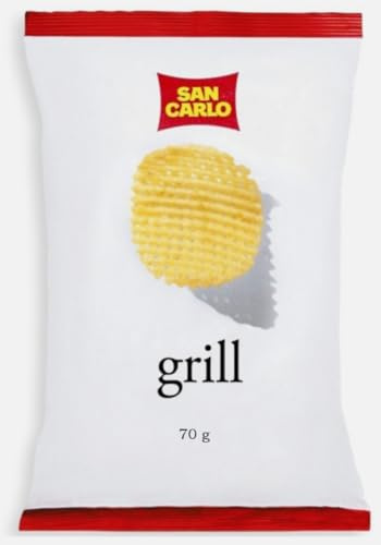 8 x 70g San Carlo Grill, Patatine Croccanti Senza Glutine