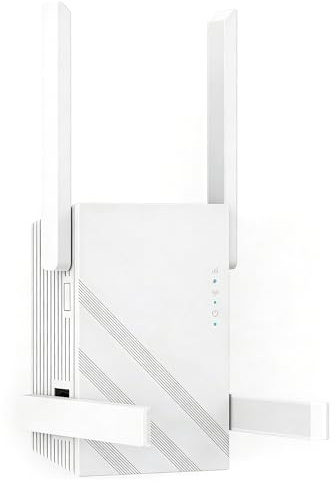 WiFi Extender Signal Booster, Dual Band 5GHz/2.4GHz, WiFi Extenders Signal Booster for Home with Ethernet Port, Up to 12880 sq. ft