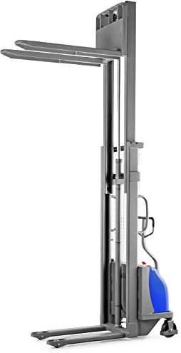Pallit Transpalette semi-électrique SEMI | Hauteur de levage de 3500 mm | Capacité de charge de 1500 kg | 125 Ah batterie gel