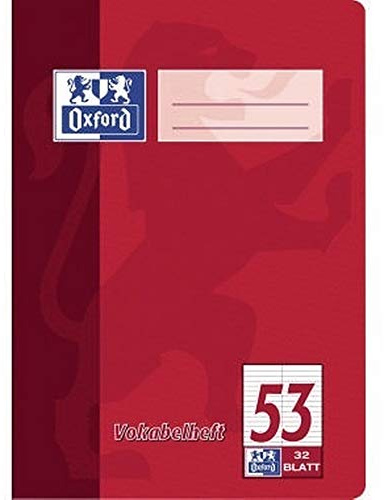 1x MPD Vokabelheft zweispaltig, Lineatur 53, Oxford, A5