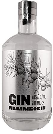 Rammstein Gin (1 x 0.7l), Offizielles Band Merchandise Fan Getränk Schnaps Alkohol