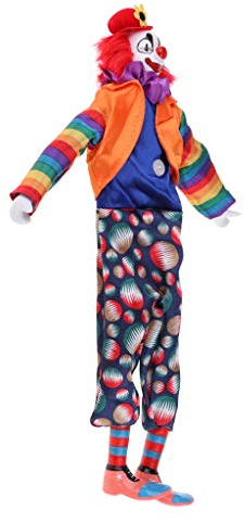 Inzopo 38,1 cm große Porzellanpuppensammlerstücke, hängender Fuß-Clown-Marionette-Puppe, Eltern-Kind-interaktives Spielzeug, Heimbüro, Desktop-Dekoration, Ornamente