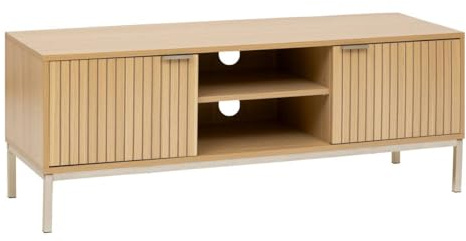 5five - Porta TV Tasso l120cm Effetto Legno Naturale