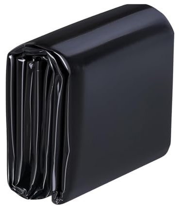 Revêtement de Bassin en HDPE, Bache Bassin Poisson 0.5mm Membrane Imperméable, Bâche pour Bassin Liner pour Bassin Ruisseau Jardin, Préformé Bâche D'étang étanche pour Koi, Cascade, Jardins D'eau ( Si