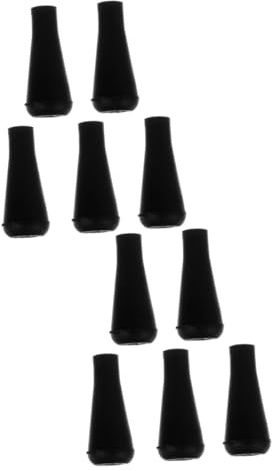 SUPVOX 10pcs Rubber Arrowhead Archery Replacement Blunt Arrow for Sports Practice Safety Rubber Points for Bow and Arrow Target Archery Accessories