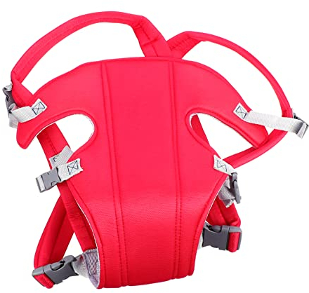 Abaodam Bequeme Babytrage Rucksack Aus Polyester Verstellbar Mit Sitzpolster Für 3–16 Monate Atmungsaktiv Breite Schulterträger Babysitzträger Für Neugeborene Und Kleinkinder