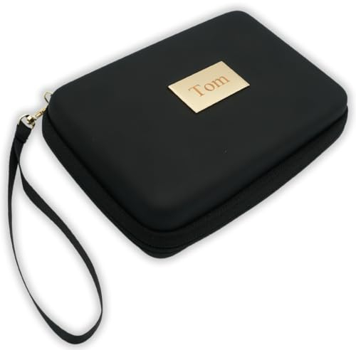 Personalisierte Dart Tasche zum selbst gestalten mit Namen | Darts Case mit Gravur für 6 Dartpfeile Aufbewahrung | Dart Etui zum Schutz von Dartpfeilen & Dart Zubehör Personalisieren