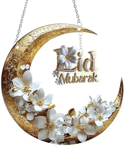 Catchers de lune suspendus - Sun Catchers For | Luna Sun Catcher Decor | Pendentif de fenêtre suspendu | Décoration de fleurs en acrylique 2D en acrylique pour studio de salon, pendentif D