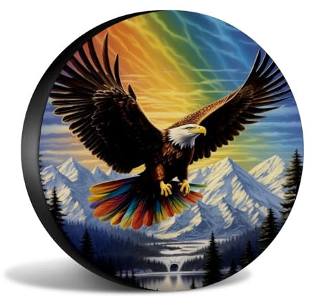 Reifenschutzhülle Weißkopfseeadler Universal Autorädertaschen Wasserdicht Reifentüten Für Truck SUV Fahrzeuge 16 inch