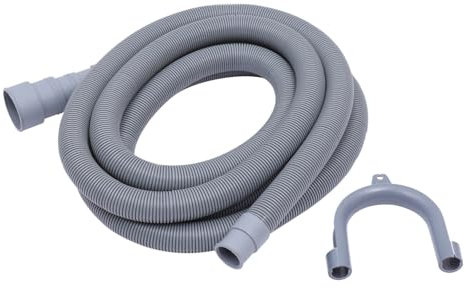 SHINEOFI 3m Washing Machine Drain Hose Extension for Pp Material Easy Install Adapter