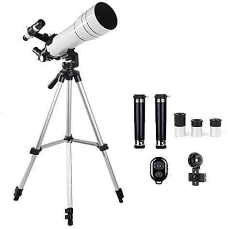 Teleskop astronomiskt teleskop 70 mm bländare refraktor rymdteleskop för astronomi (40070)
