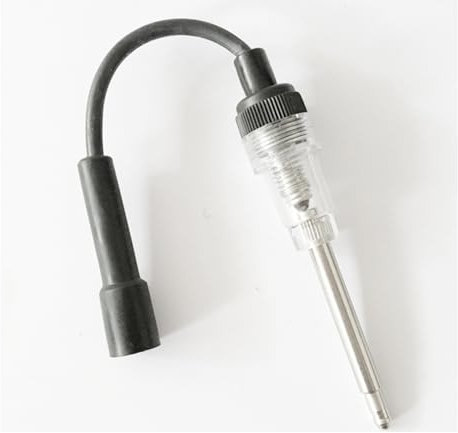 OUNONA Probador De Encendido Automático Comprobador De Chispa, Conexión Línea Para Bujías, Uso Para Coches, Diagnóstico Rápido y Fiable Todas Las Estaciones