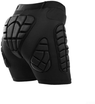 Snowboard Protection Shorts with Butt Pads for Adults and Kids - Flexible Crash Pad Hockey Girdle Alternative XL(XXXL)