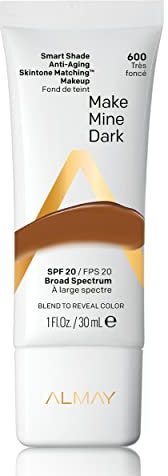 Almay Smart Shade Anti-Aging-Hautfarbe, passendes Make-up, hypoallergen, tierversuchsfrei, ölfrei, frei von Früchten, dermatologisch getestete Foundation mit LSF 20, 28 g