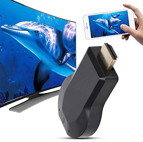 Receptor de pantalla inalámbrica WiFi HDMI compatible Airplay y Miracast, sin aplicación, no requiere controlador, módulo de Wi-Fi incorporado