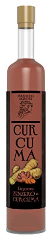 Curcuma | liquore zenzero e curcuma, digestivo naturale artigianale elisir - 50cl