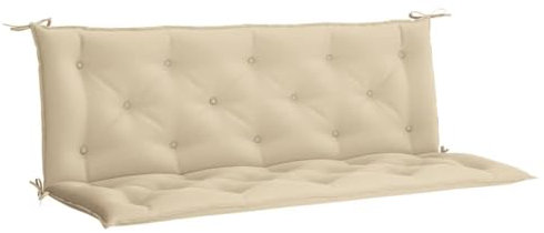 vidaXL Auflage für Hollywoodschaukel Beige 150 cm Stoff