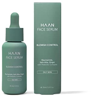 HAAN Skin Care - Gesichtsserum für fettige Haut mit Niacinamid 30ml - 95,9% Inhaltsstoffe natürlichen Ursprungs - Aroma Forest Grace