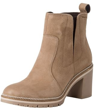 Tamaris dam 1-25380-43 Chelsea stövlar, beige, 36 EU, Beige, 36 EU
