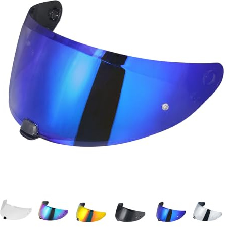 JQF Gear Visiere Casque Moto pour i70 i10 HJ-31 Visière de Casque