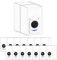 (15 pezzi) T30S Combo Sacchetti di ricambio per aspirapolvere ECOVACS DEEBOT T30S/T30S Combo/X2 Combo, kit di accessori per sacchetti monouso, sacchetti per aspirapolvere