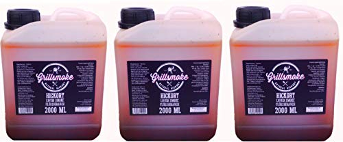 Grillsmoke Humo liquido - Liquid Smoke 3 x 2 Litros
