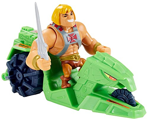 Masters of The Universe Eternia Minis He-Man & Ground Ripper, 3-in Character for Storytelling Play and Display, Gift for Motu Fans Ages 6 Years and Older