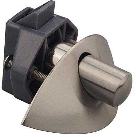 Yijian Halbmond-Push-Lock-Keyless Druckschlossfang Schrank-Türknauf Camper Schloss Schrank Schubladenschrank sperren Wohnmobil Caravan Schloss