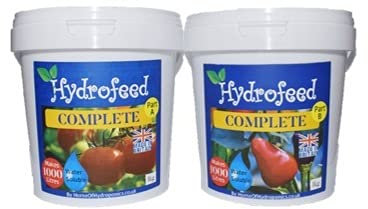 Hydrofeed Complete 2 Part Hydroponics Nutrient Tubs 2 x 1kg