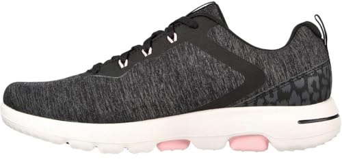 Skechers Go Golf Walk 5 lätta vattenavvisande golfskor för kvinnor, Svart rosa, 41 EU