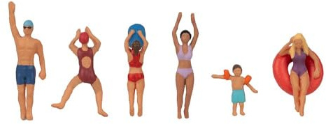Faller 151687 - Beim Baden und Schwimmen - Spurweite H0