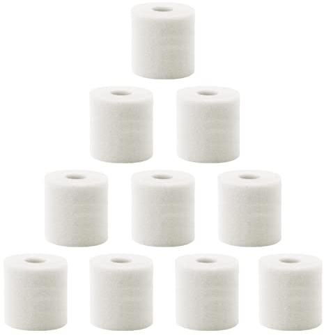 GERUI Filterschwamm Passend für Eheim 2618080 Aquaball 2208 2210 2212/60 130 180,Biopower 4004320 160 200 240 Neueste Dichte ppi60 (10 Packung Filter)