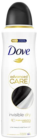 Dove Advanced Care Invisible Dry Women's Antiperspirant Deodorant Spray for 72 hour protection against sweat and odour with Pro-Ceramide technology 200 ml