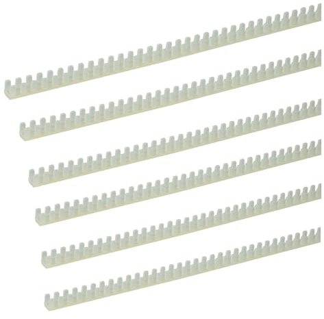 UKCable-Ties Assorted Size Grommet Strip 1 Meter Panel Serrated Edging Protection Electrical Cable Run 0.1-1.0mm to 3.2-4.5mm
